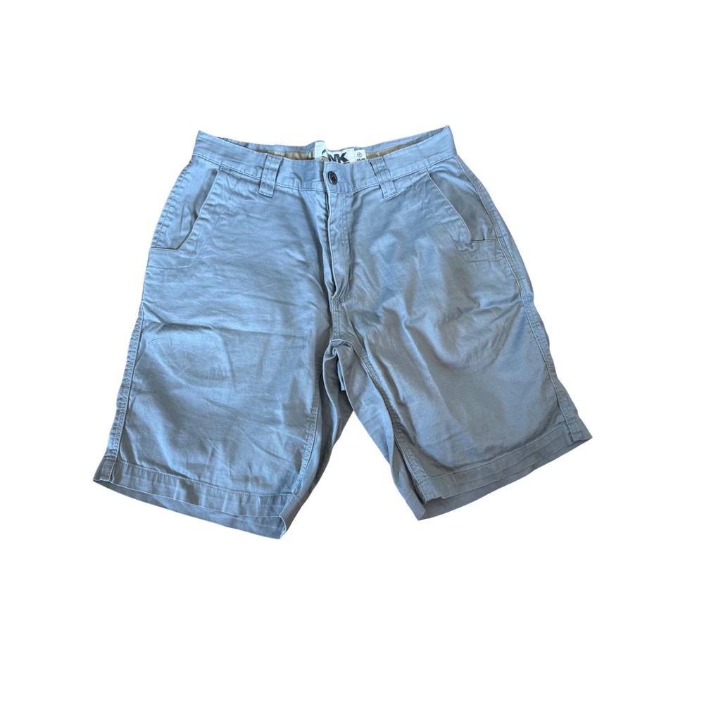 Mountain Khakis MK Jackson Hole Wyoming Mens Gray Chino Shorts 31x10 Cotton